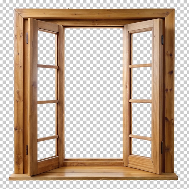 PSD wooden window