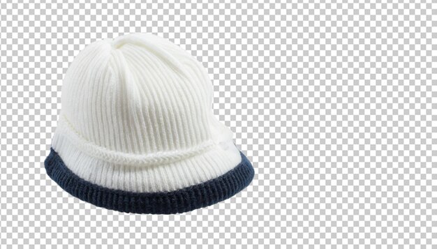 PSD wool hat isolated on transpraent background