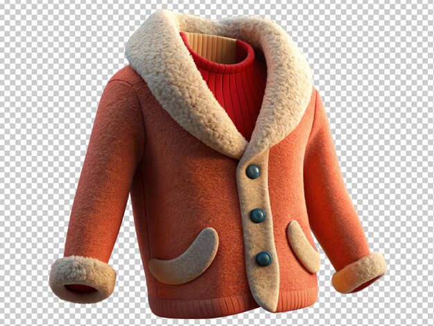 PSD Шерстяный трикотажный свитер