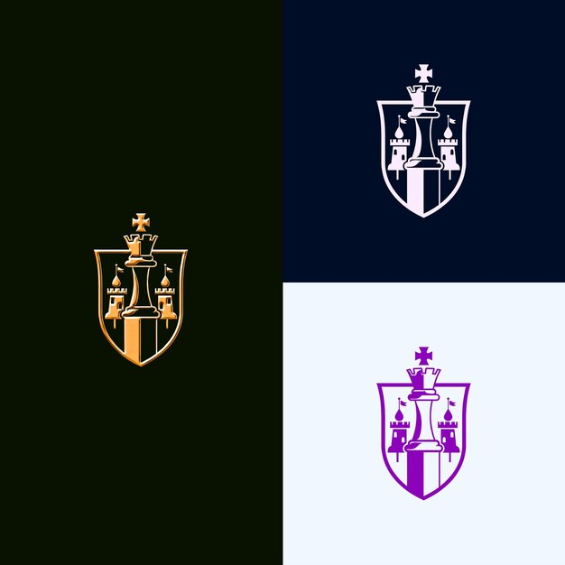 The word crest is on the front of a black background