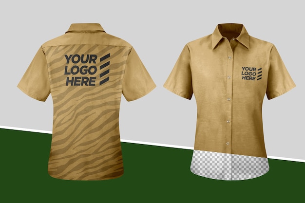 Work shirt mockup