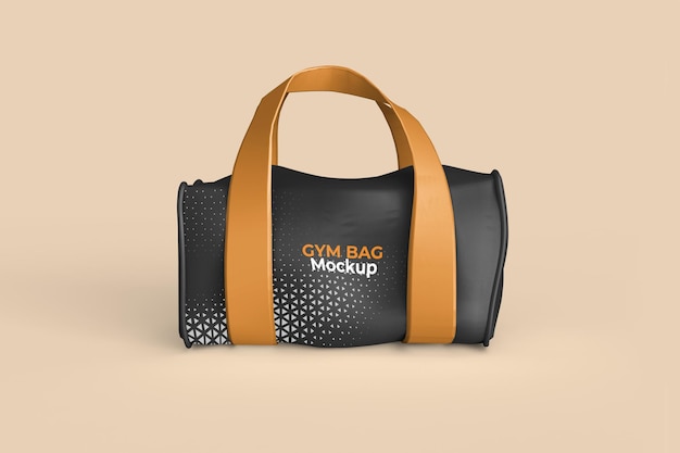 Workout Sports and Gym Bag Mockup