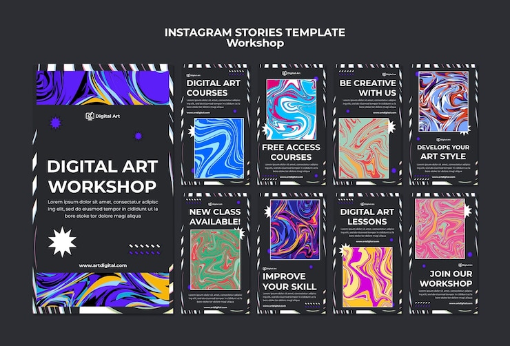 PSD ワークショップのインスタグラムストーリー
