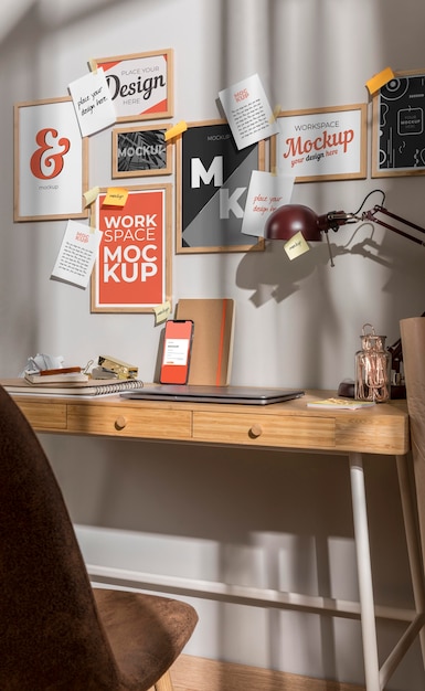 workspace mockup