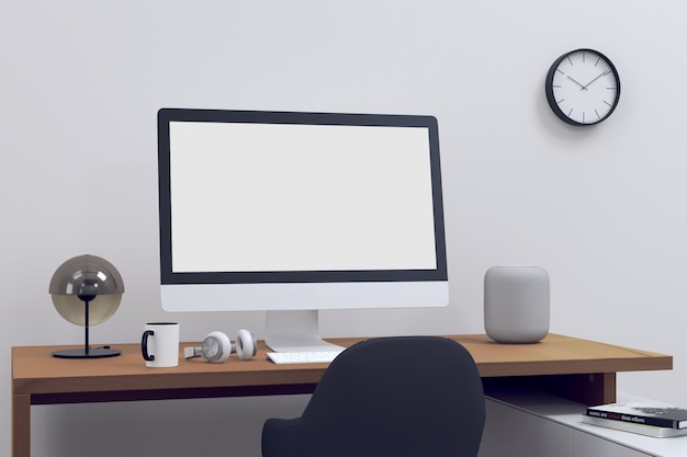 Workspace mockup