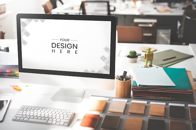 PSD workspace mockup