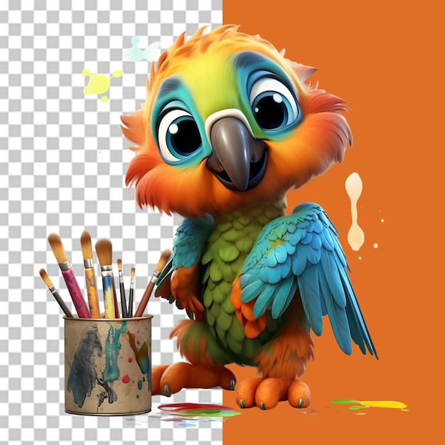 PSD world art day png illustration