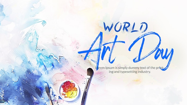 PSD giornata mondiale dell'arte