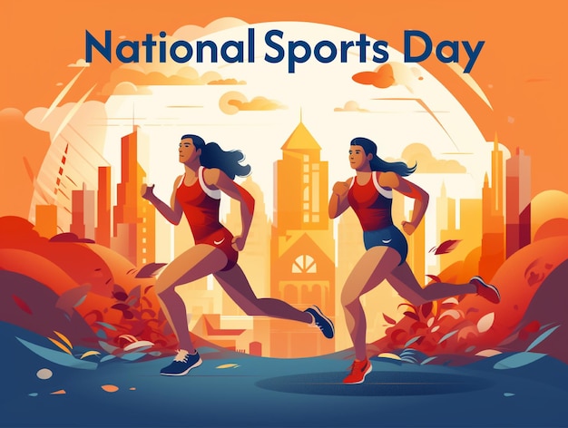 PSD world athletics day and national sports day