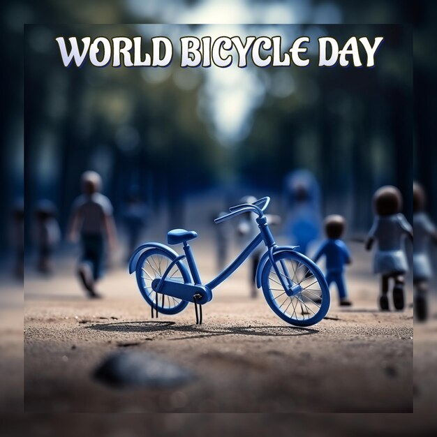 PSD world bicycle day and world car free day celebration