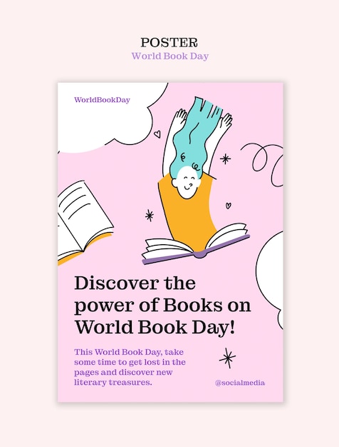 world book day template design