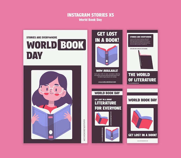 World book day template design