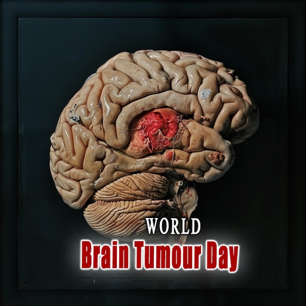 PSD world brain tumour day background