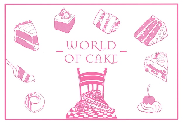 PSD world of cake