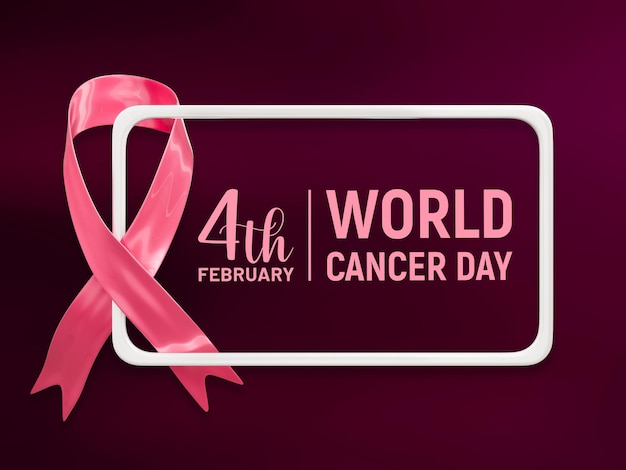 PSD world cancer day 4th february social media post template color of the year 2023