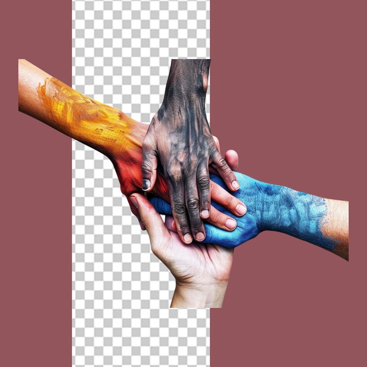 PSD world charity day png illustration