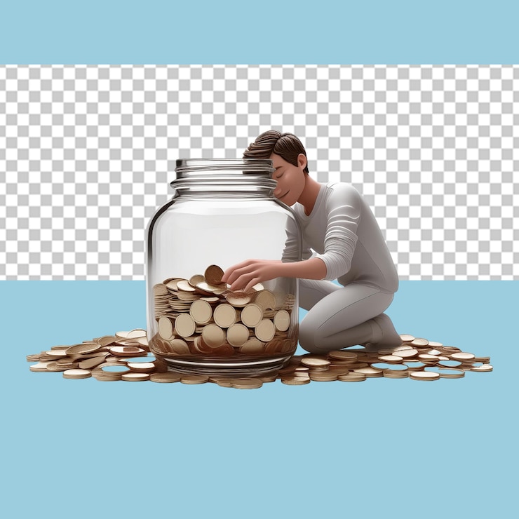 PSD 세계 자선의 날 png 일러스트레이션