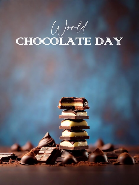 PSD world chocolate day