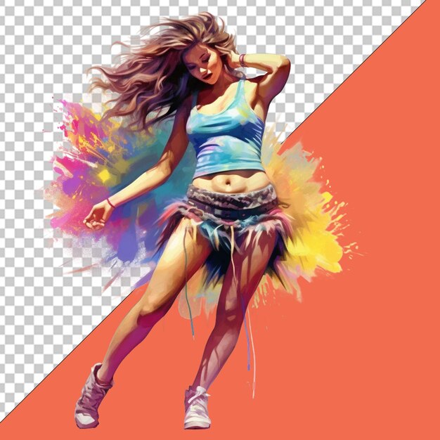 PSD world dance day png elements