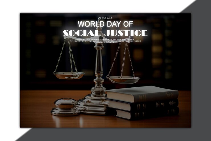 PSD world day of social justice banner