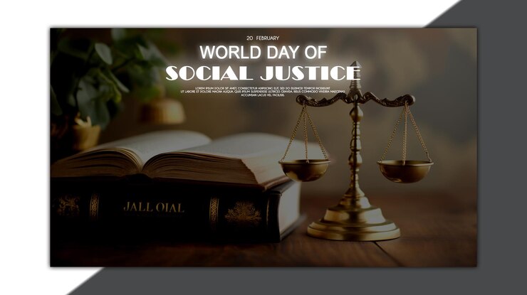 PSD world day of social justice banner