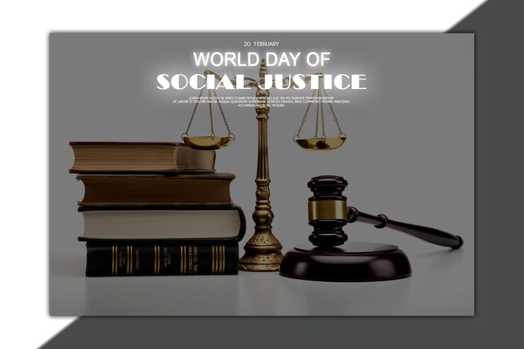 PSD world day of social justice banner