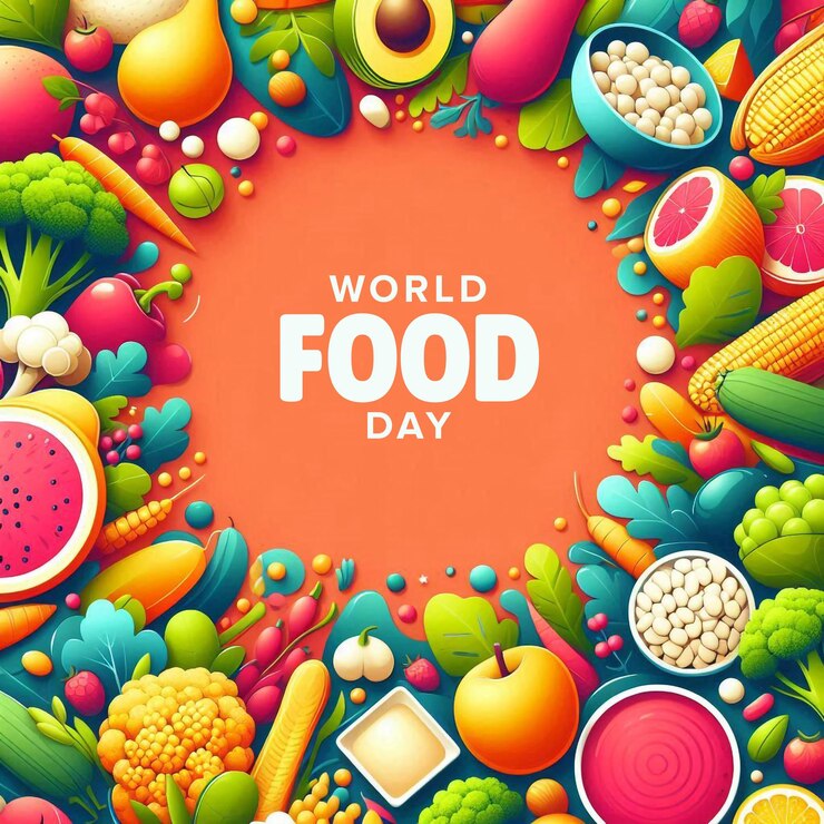 World Food Day Wishes Banner Design Template Premium AI generated PSD world-food-day-wishes-banner-design-template-premium-ai-generated-psd