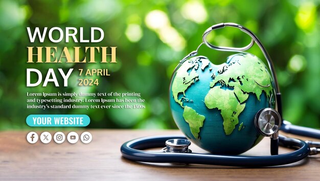 World Health Day Social Media Banner