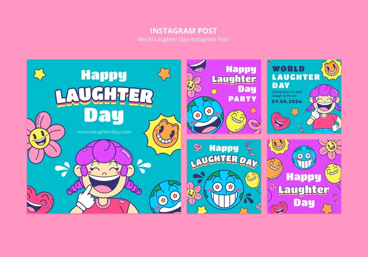 PSD 世界笑いの日 インスタグラム