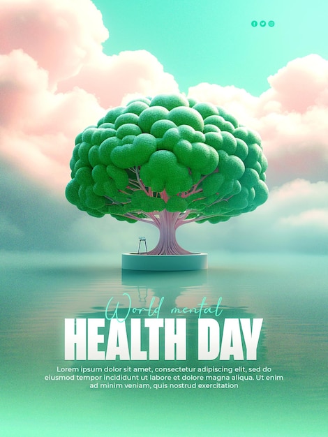 World Mental Health Day Flyer