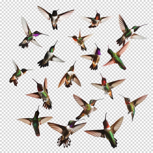 PSD world migratory bird day isolated on transparent background