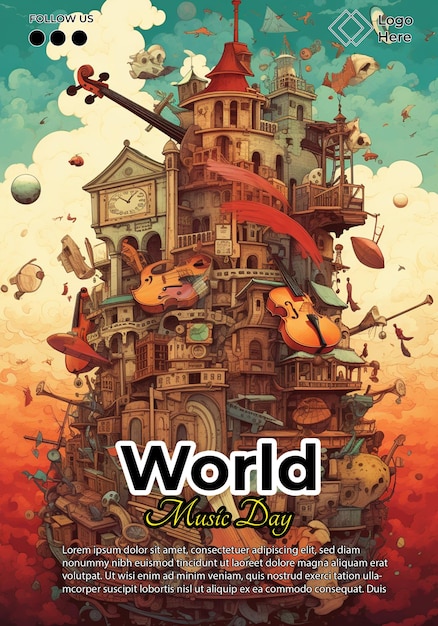 World Music Day Poster