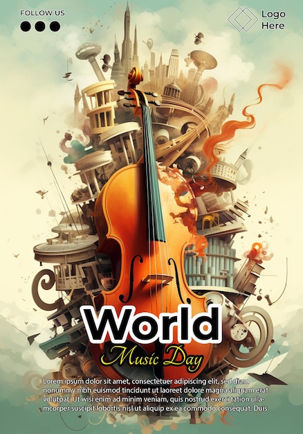 World music day posterv