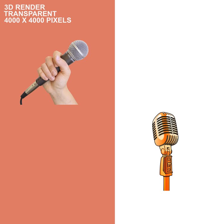 PSD world music day transparent background
