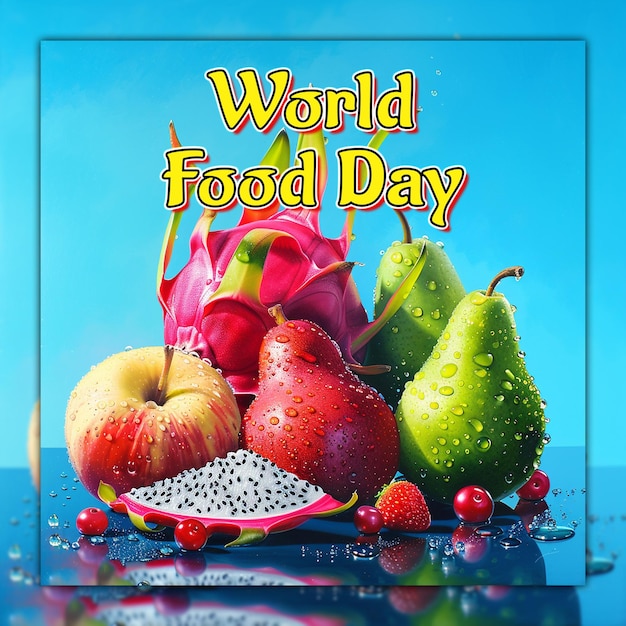 PSD world nutrition day health day food day vegetarian day vegan day food safety international fruit day