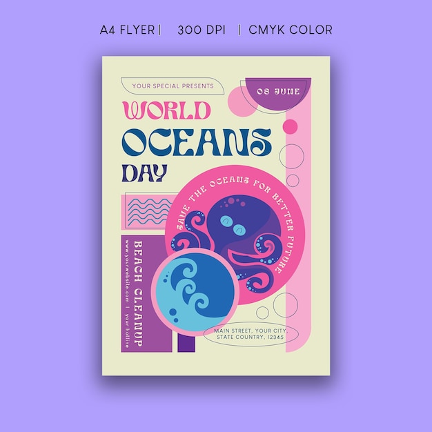 World Ocean Day Flyer