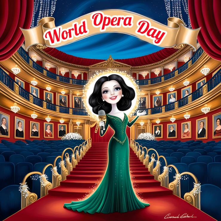 PSD world opera day poster