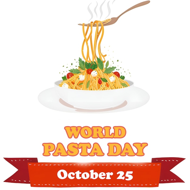 World Pasta Day 2024 Poster Design Premium AIgenerated PSD