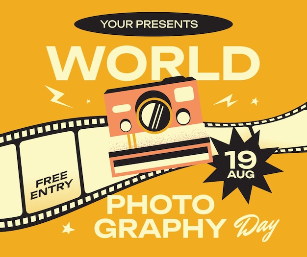 world photography day social media post