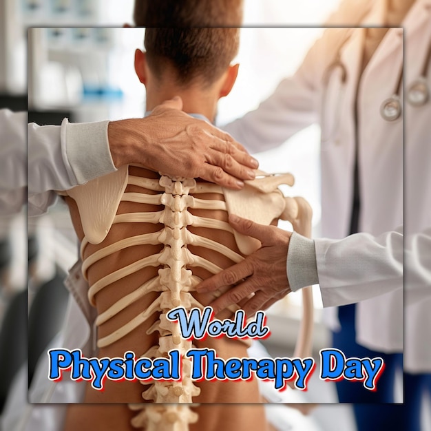 World physical therapy day physiotherapist world spine day world occupational therapy day back pain