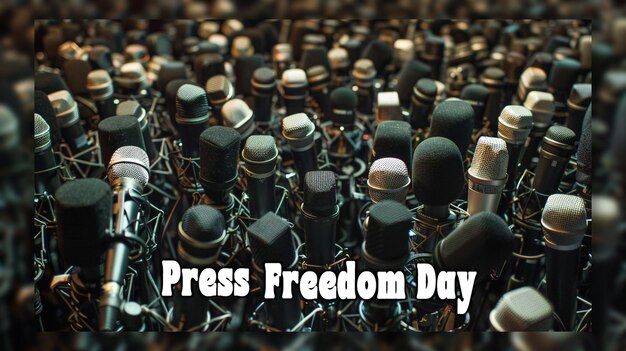 PSD world press freedom day background