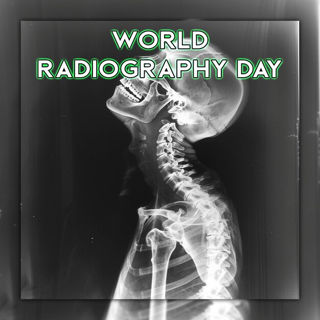 PSD world radiography day doctor looking over ct scan chest xray sonography ultrasound scan