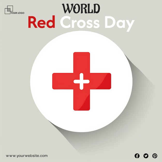 PSD world red cross day and world first aid day for social media post banner