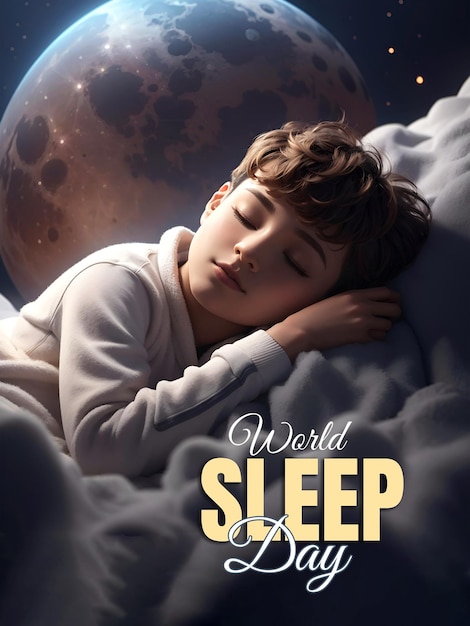 PSD world sleep day social media banner