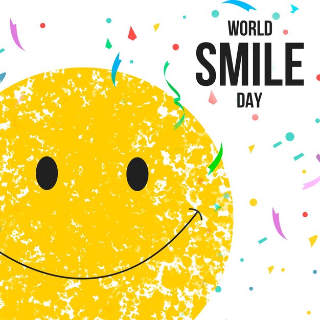 PSD world smile day flyer post