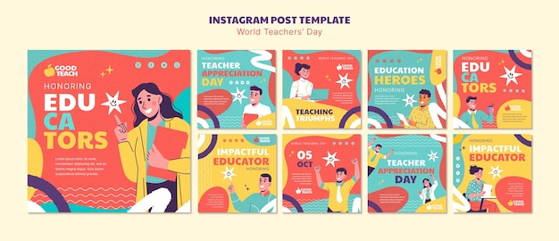 世界教師の日 インスタグラム