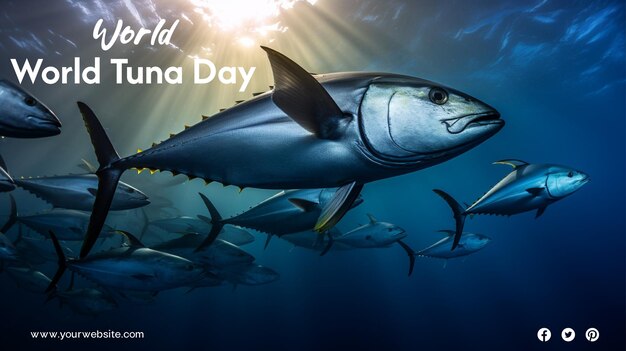 PSD world tuna day with oceans