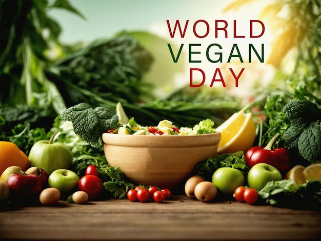 PSD 세계 채식주의자 날의 배경