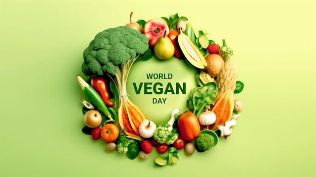 PSD world vegan day