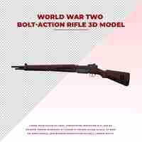 PSD world war two boltaction rifle